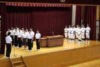 生徒会長挨拶
